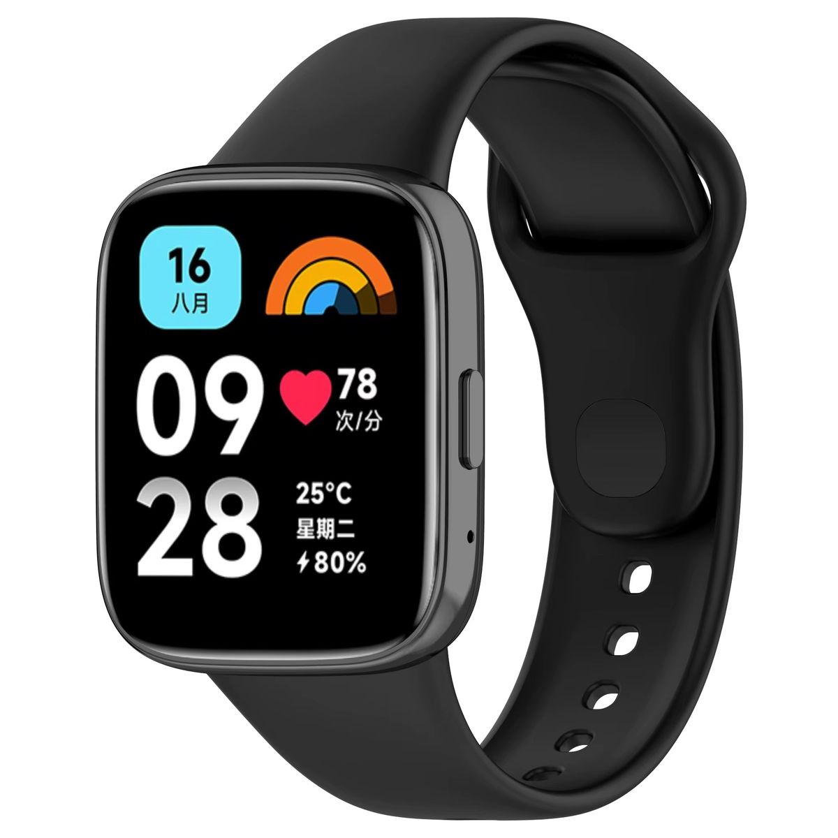 GENERICO - Correa Para Xiaomi Watch 3 / Negro