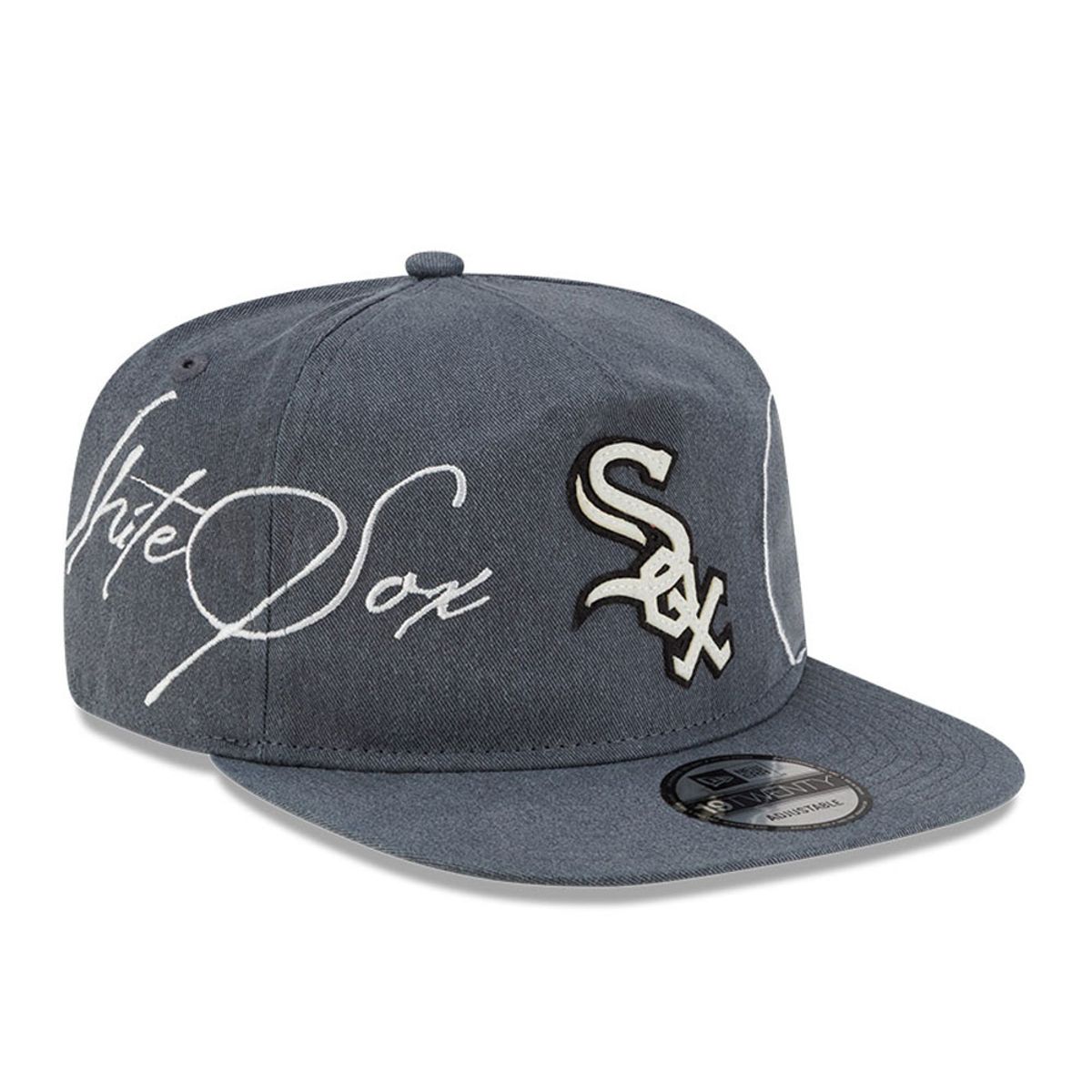 NEW ERA - Gorra 19Twenty MLB Chi White Sox Script Wash Gris Oscuro