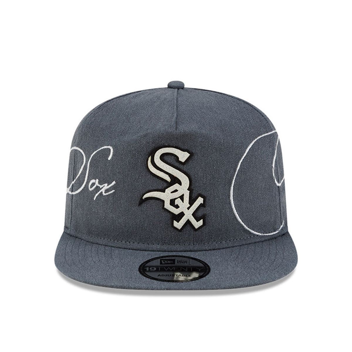 NEW ERA - Gorra 19Twenty MLB Chi White Sox Script Wash Gris Oscuro