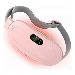 GENERICO - CINTURON CALEFACTOR MASAJEADOR COLICO MESTRUAL PORTATIL