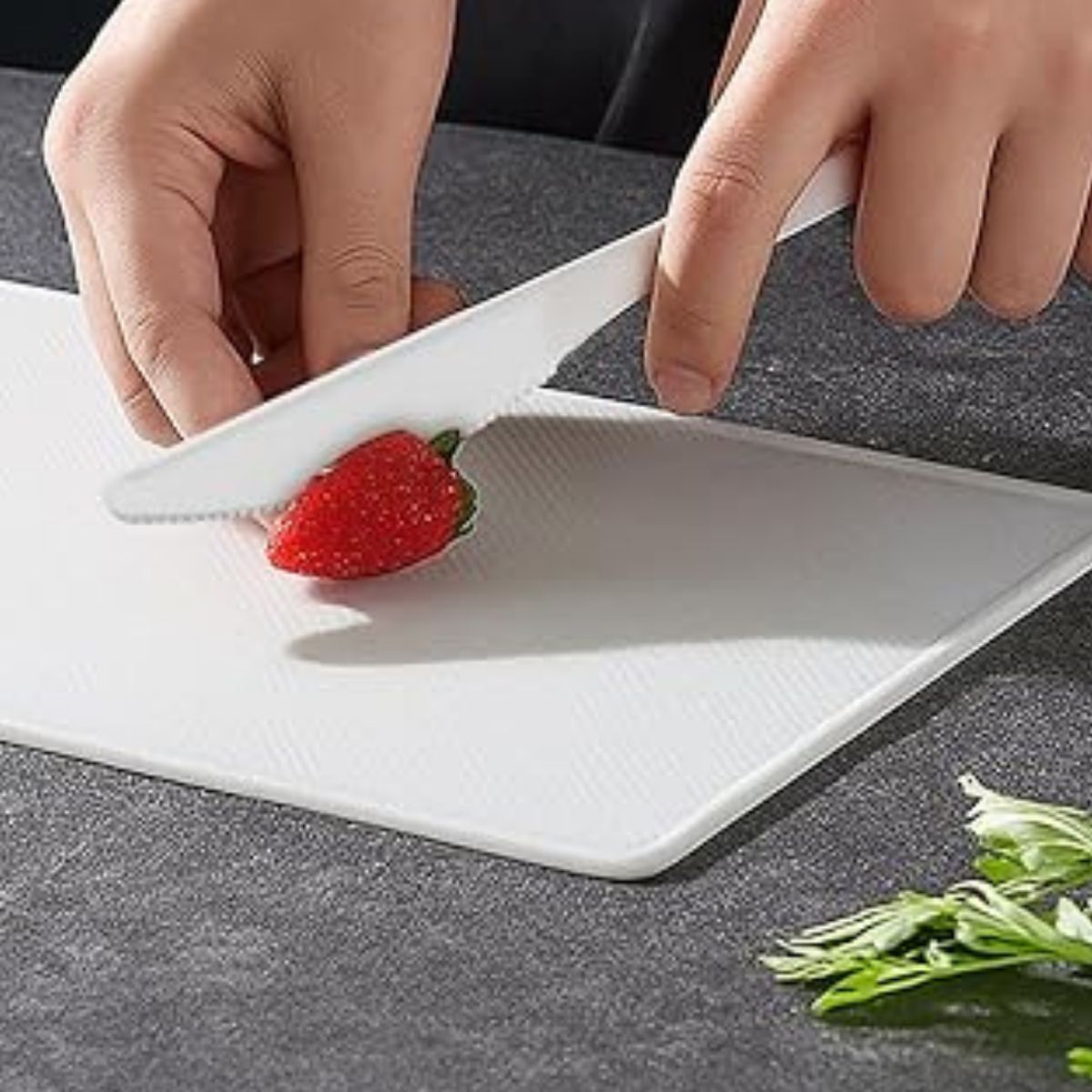 GENERICO - Cuchillos Compostables Blanco Pack 50 Und Blanco Cuchillo Desechable