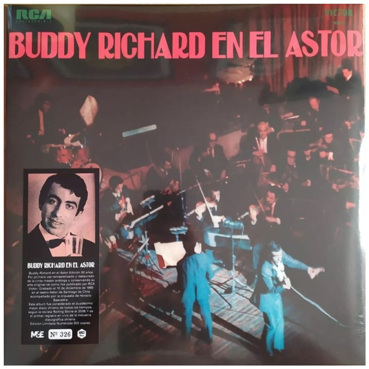 HITWAY MUSIC - BUDDY RICHARD - EN EL ASTOR REMASTERED ORIGINAL
 - VINILO