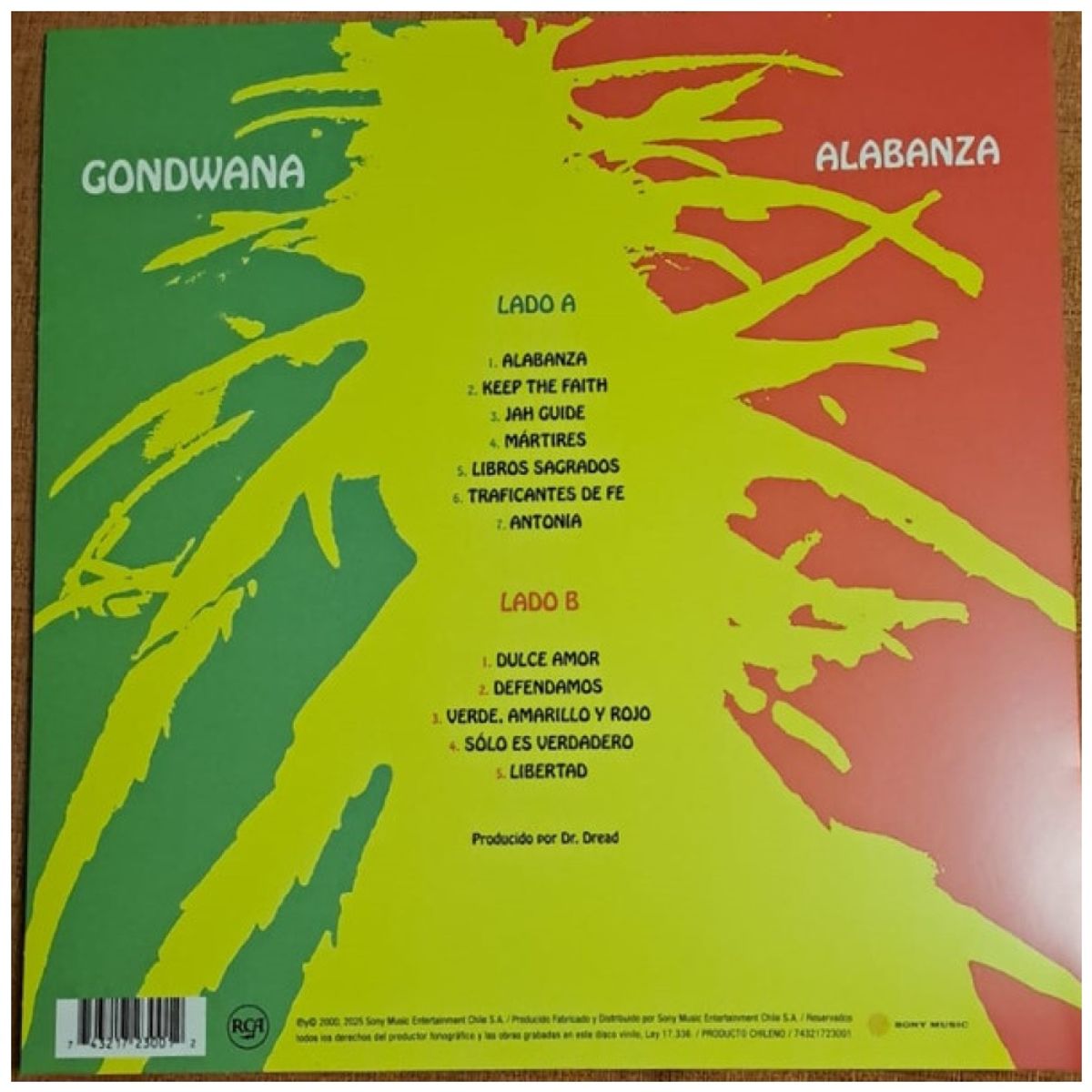 HITWAY MUSIC - GONDWANA - ALABANZA - VINILO