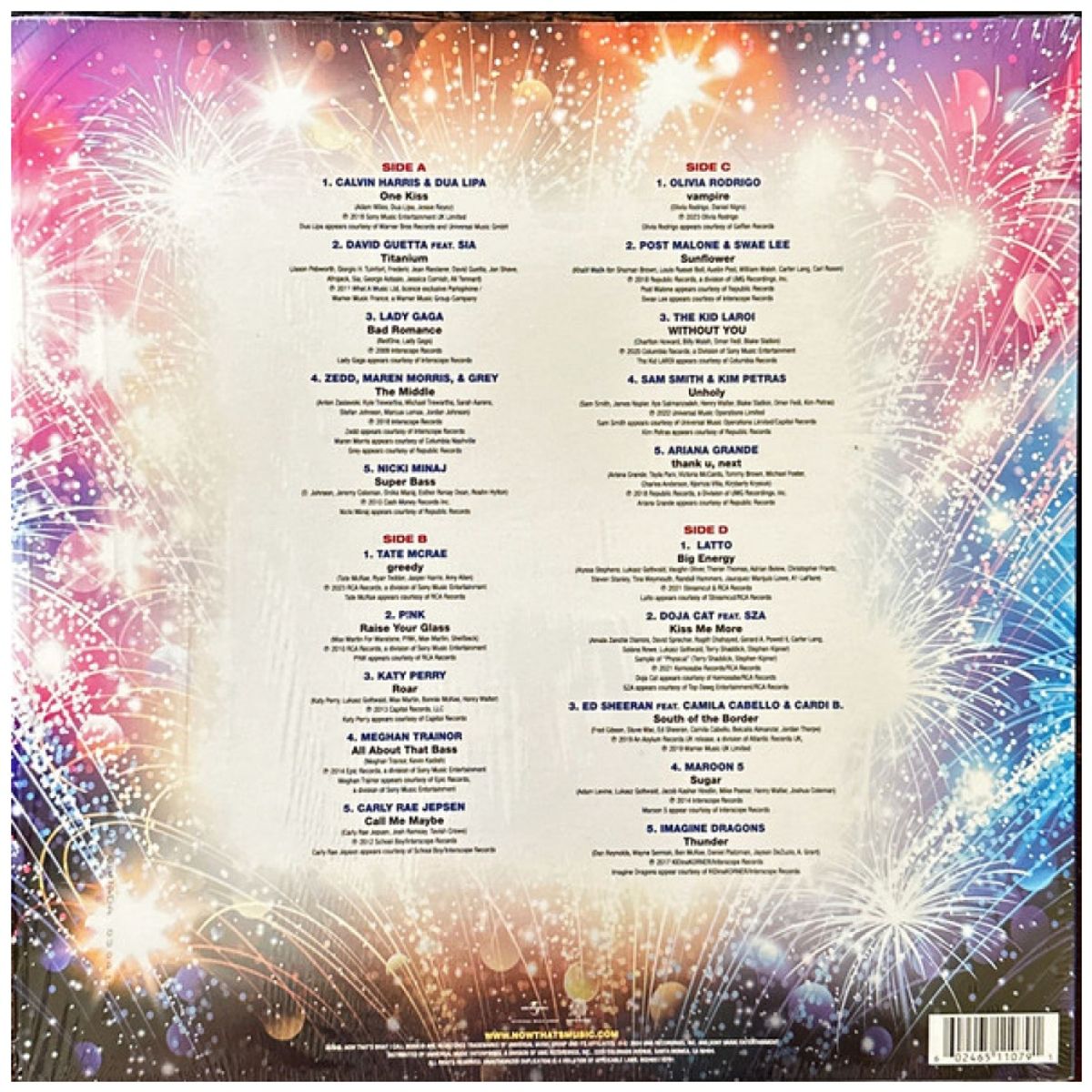 HITWAY MUSIC - NOW THATS WHAT I CALL MUSIC - 25TH ANNIVERSARY VOL 2 2LP - VINILO