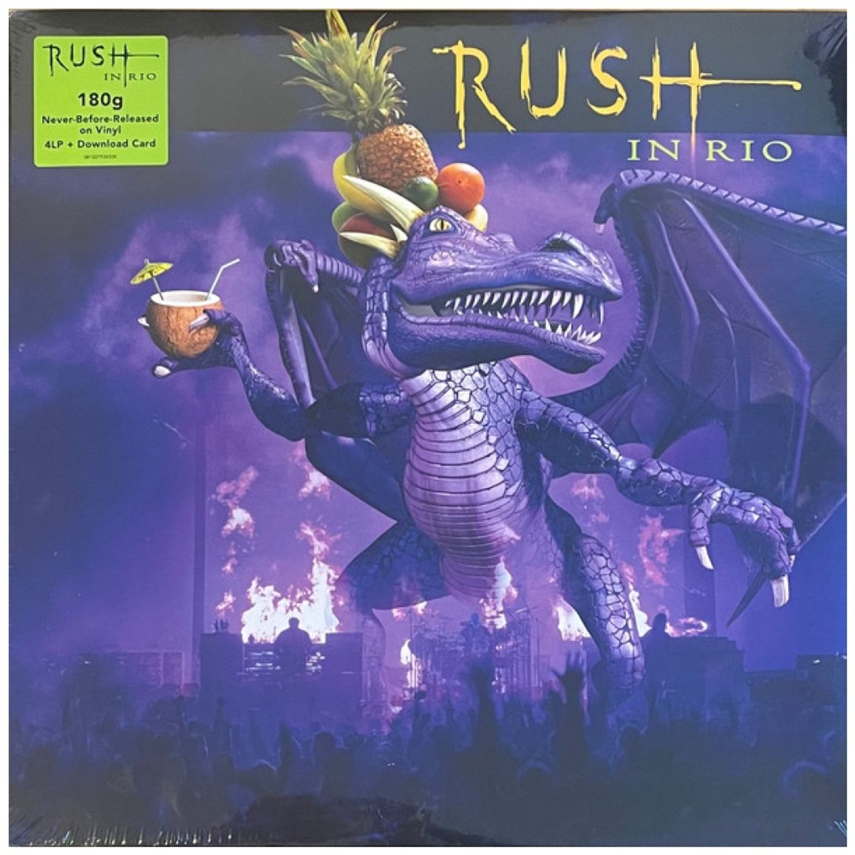 HITWAY MUSIC - RUSH - IN RIO 4LP - VINILO