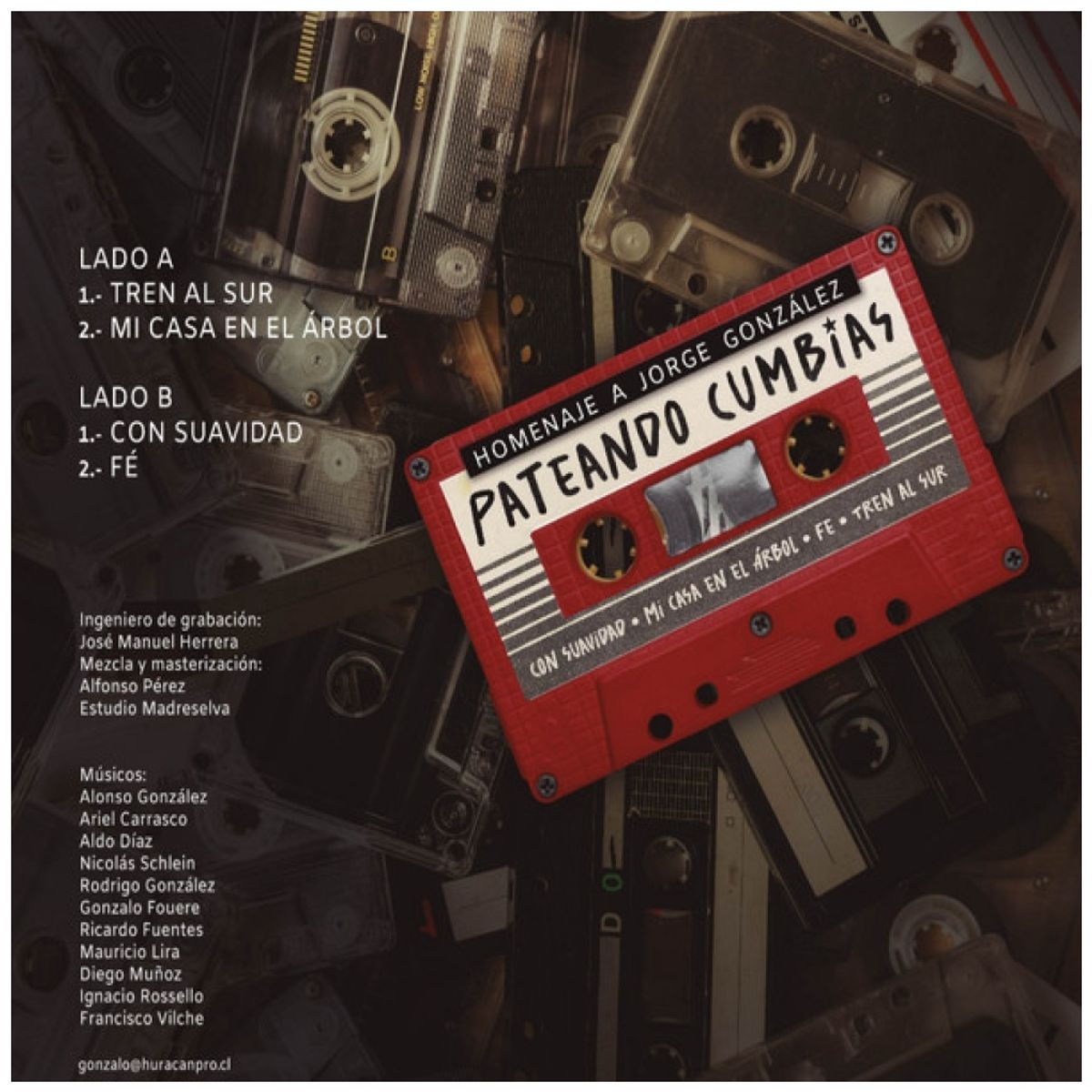 HITWAY MUSIC - SANTAFERIA - PATEANDO CUMBIAS HOMENAJE A JORGE GONZALEZ - VINILO