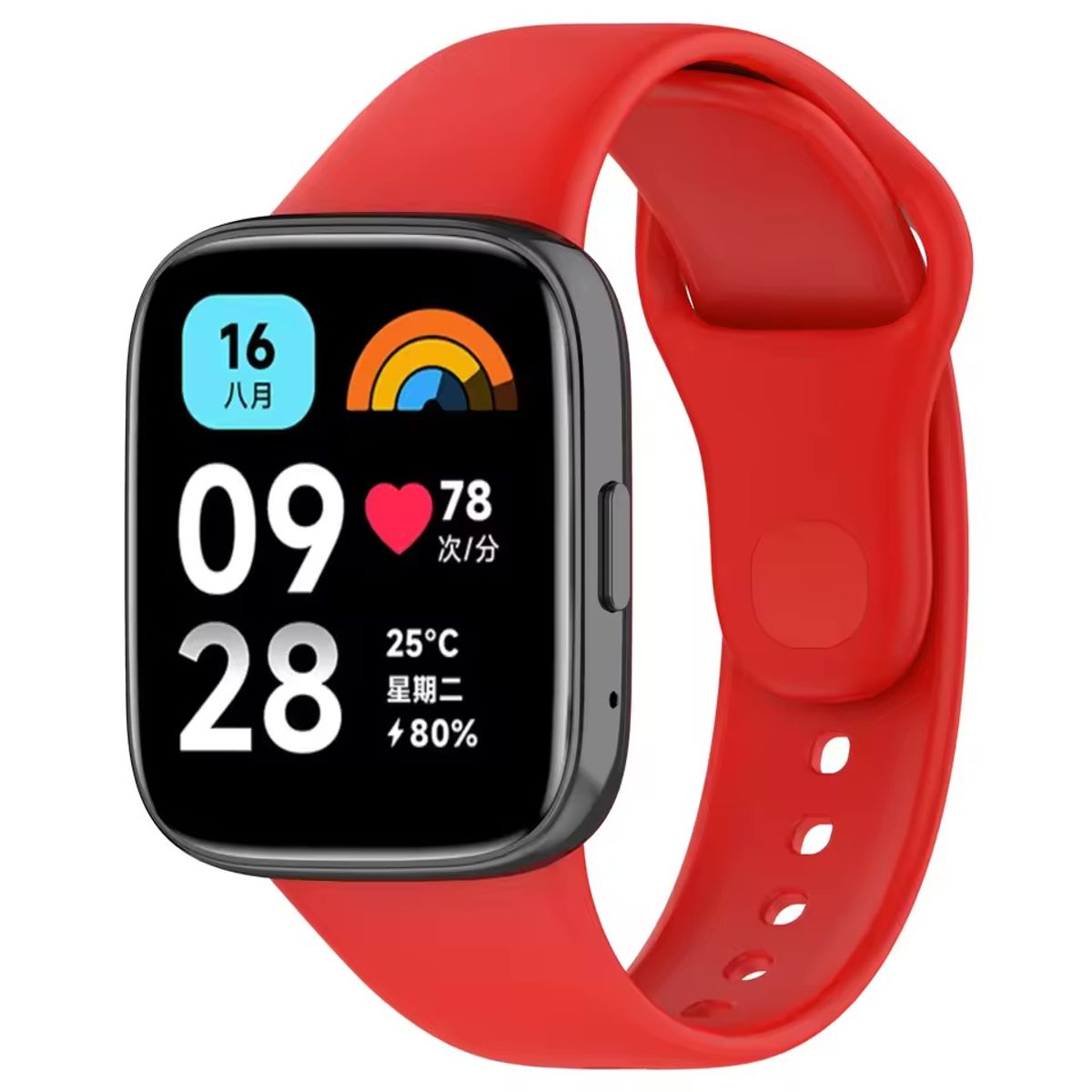 GENERICO - Correa Para Xiaomi Watch 3 / Rojo