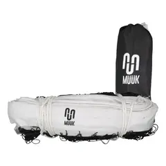 MUUK - Malla Red Voleibol Pro Cable Acero- Huinchas-varillas