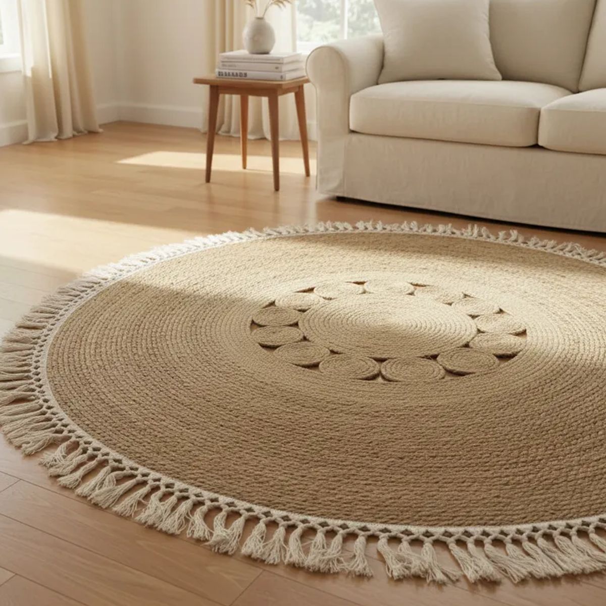 GENERICO - Alfombra De Estilo  Natural Decoración Elegante