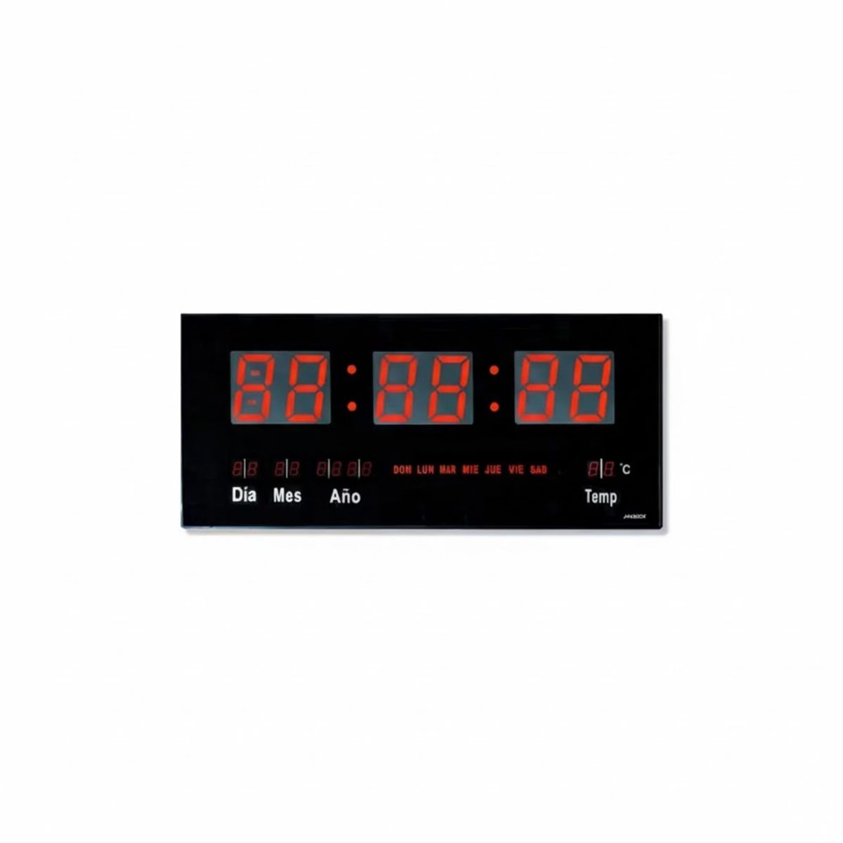 GENERICO - Reloj Digital Led Pared Hora Fecha Temperatura