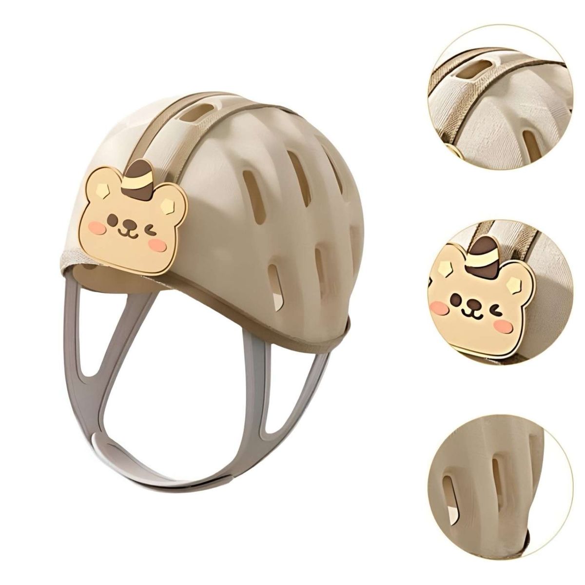 GENERICO - Casco protector de seguridad para bebés