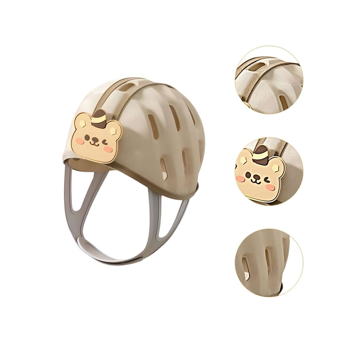 GENERICO - Casco protector de seguridad para bebés