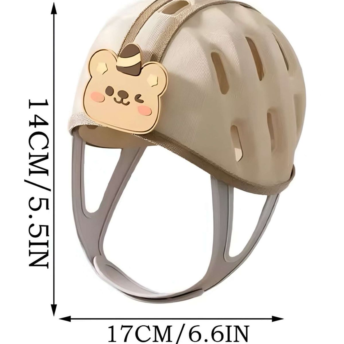 GENERICO - Casco protector de seguridad para bebés