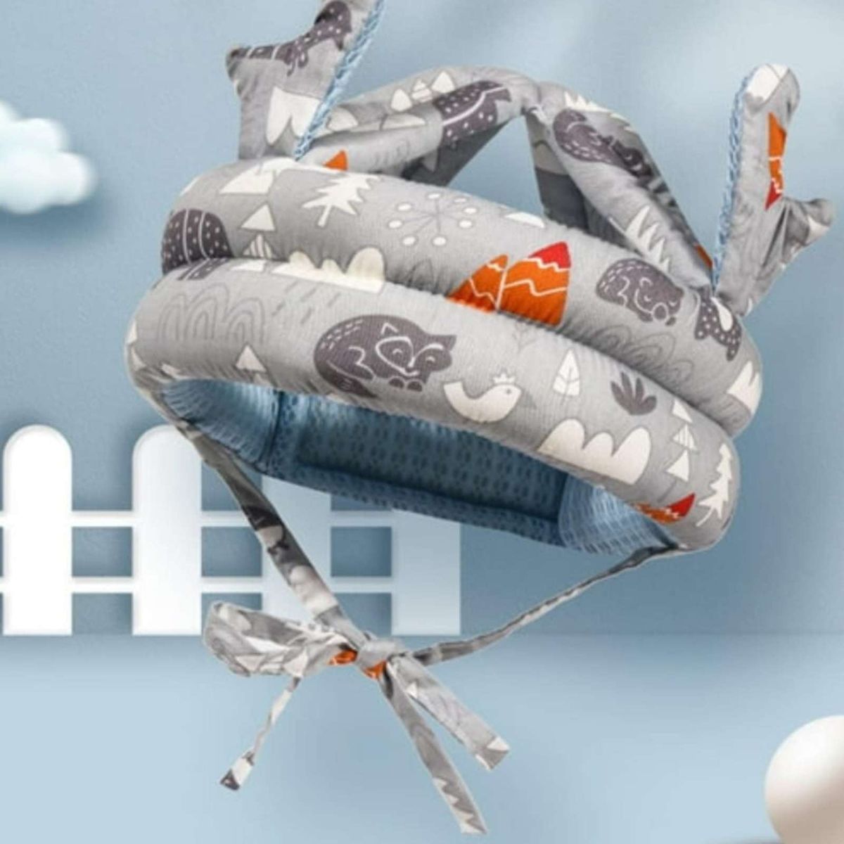 GENERICO - Casco protector de cabeza antigolpes para bebes