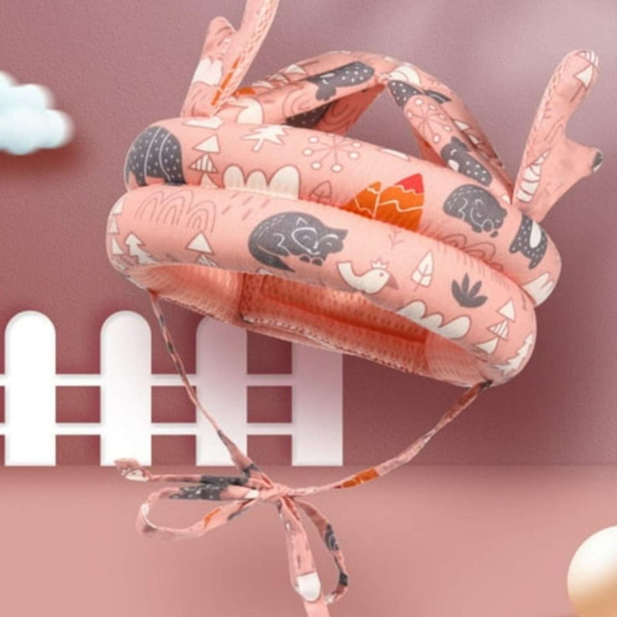 GENERICO - Casco protector de cabeza antigolpes para bebes