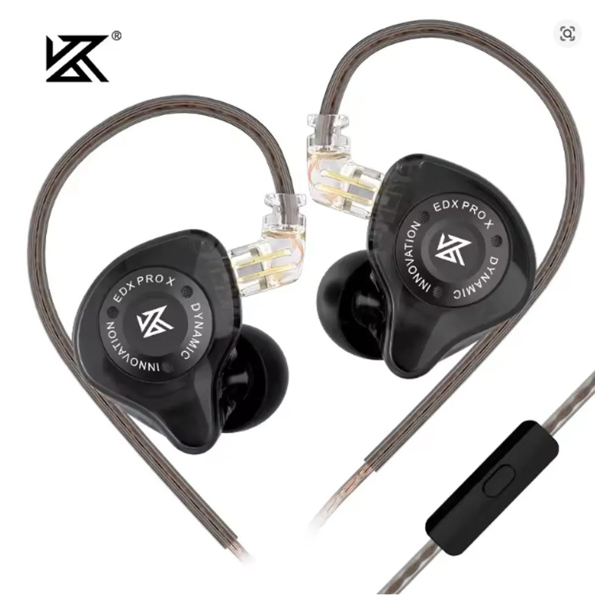 KZ - Audifonos Auriculares KZ EDX PRO X Micrófono Negro