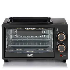 RAF - Horno Eléctrico Tostador 7L Compacto y Portátil