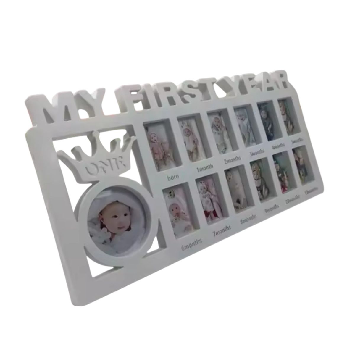GENERICO - Porta retratos Para Bebé Registro Desde Recién Nacido-1 Año