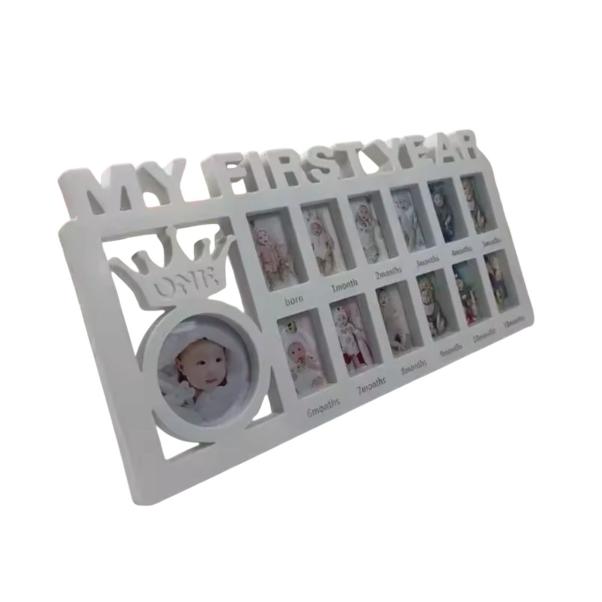 GENERICO - Porta retratos Para Bebé Registro Desde Recién Nacido-1 Año