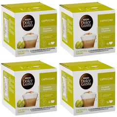 DOLCE GUSTO - Pack 4 Café Nescafé Dolce Gusto® Cappuccino 10 Cápsulas
