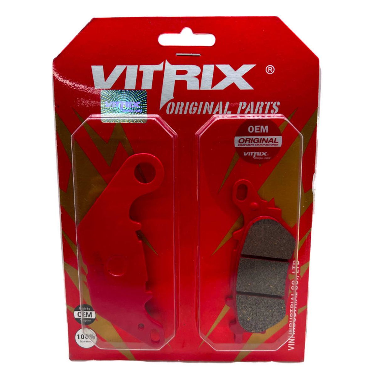 PASTILLAS FRENO 458 YZF-R15/YBR-Z 125/KA-150 DEL/N-MAX-155 TRA VITRIX, marca GENERICO - Foto Principal
