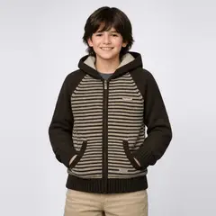 FALCONE - Chaleco Tejido Clásico Niño V1