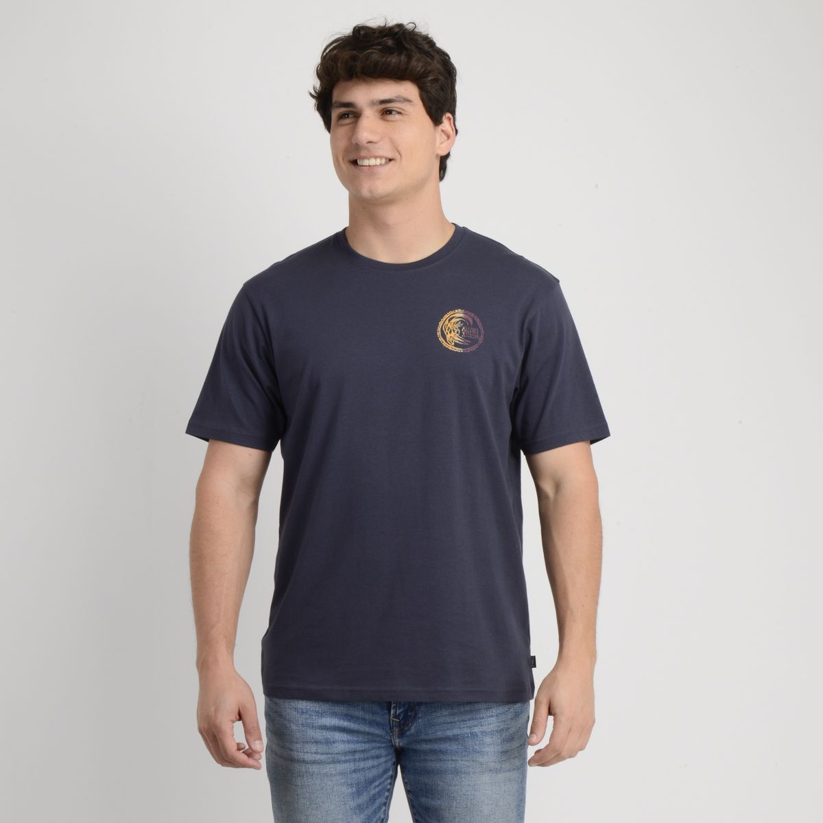 ONEILL - POLERA MANGA CORTA ARTIFACT AZUL OSCURO