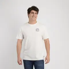 O'NEILL - POLERA MANGA CORTA ARTIFACT BEIGE CLARO