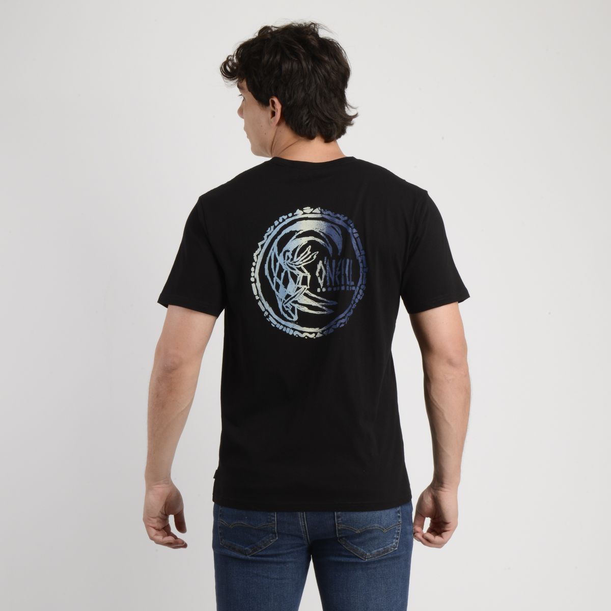 O'NEILL - POLERA MANGA CORTA ARTIFACT NEGRO