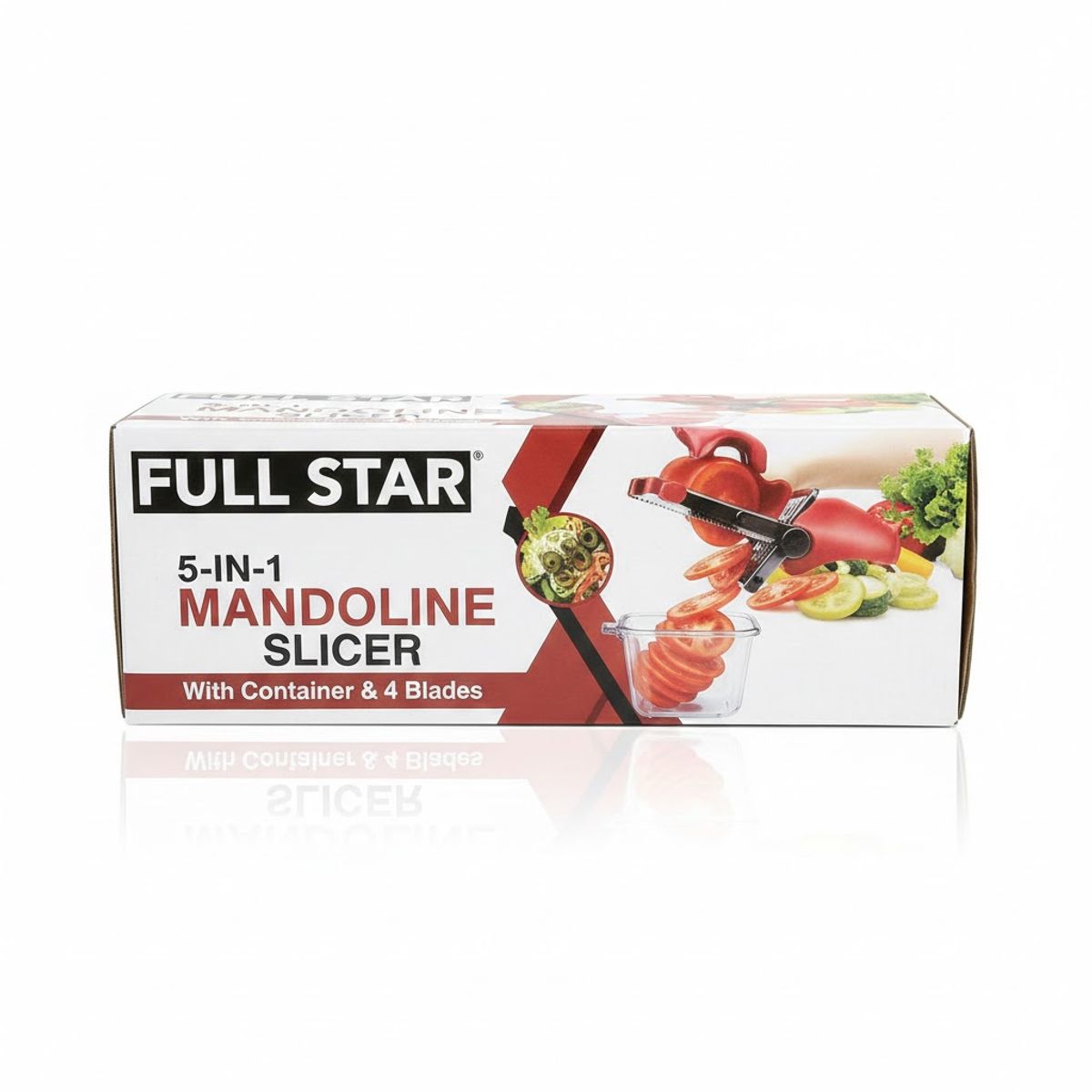 GENERICO - Red Color Multi Purpose Vegetable Slicer Cutter Machine Cube