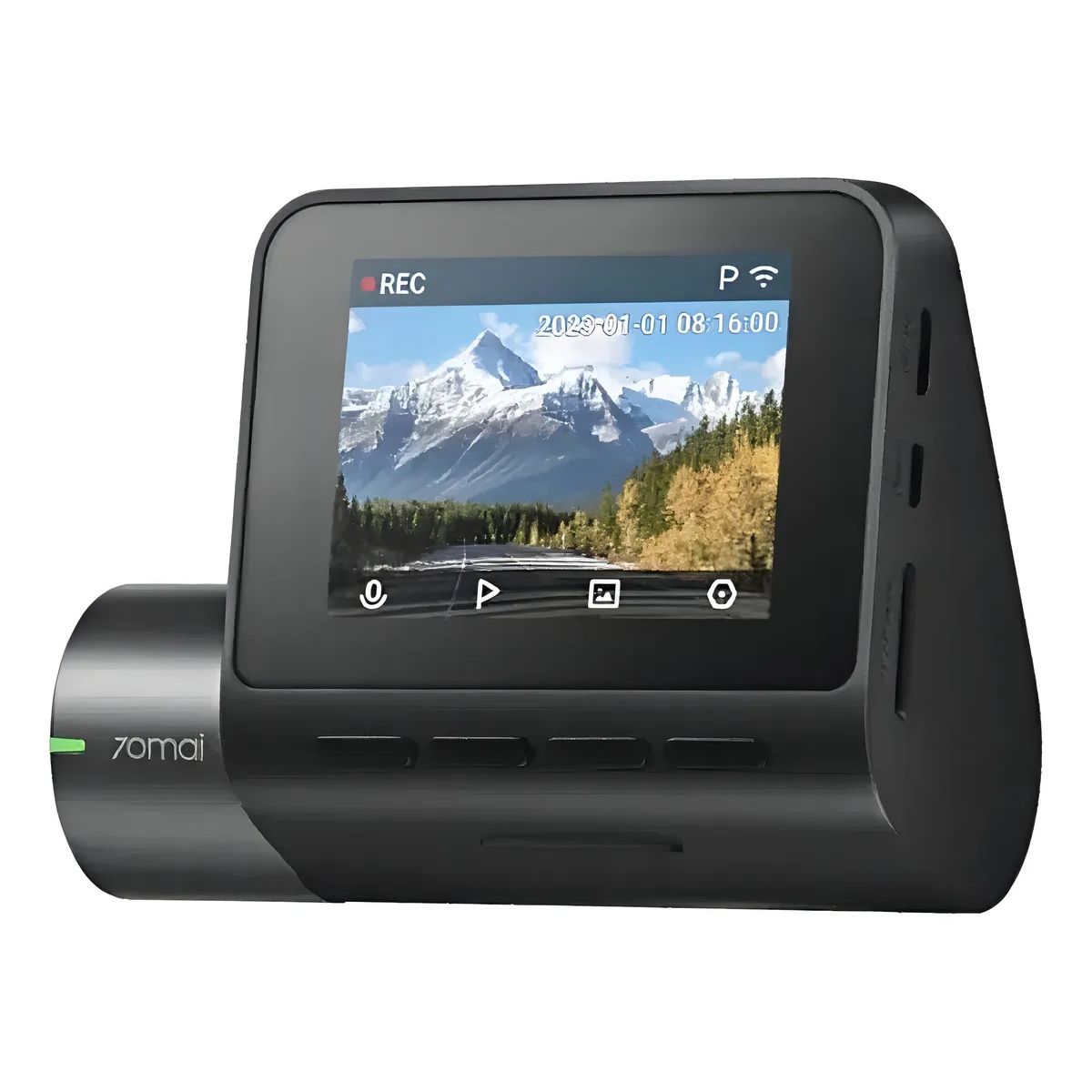 70MAI - Cámara 70mai A200 Dash Cam 1080p HDR Auto con Wi-Fi, Ángulo 130° y 60 fps