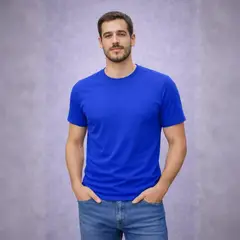 ROLY - Polera de hombre manga corta cuello polo algodón premium