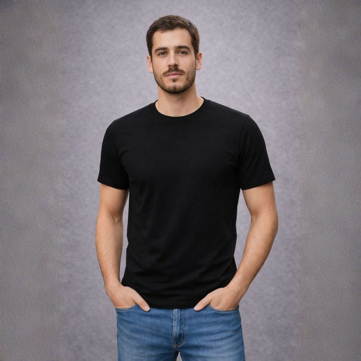 ROLY - Polera de hombre manga corta cuello polo algodón premium roly