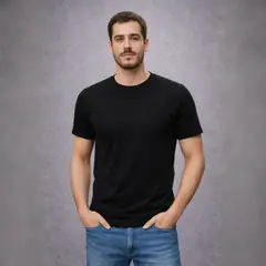ROLY - Polera de hombre manga corta cuello polo algodón premium
