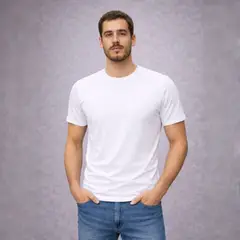 ROLY - Polera de hombre manga corta cuello polo algodón premium