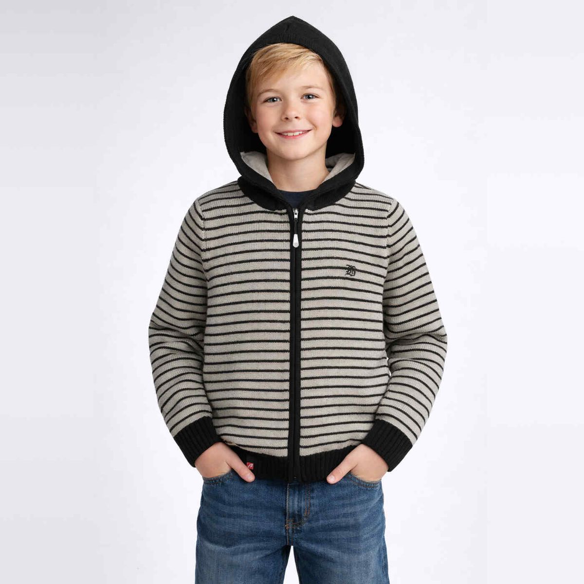 FALCONE - Chaleco Tejido Clásico Niño B2