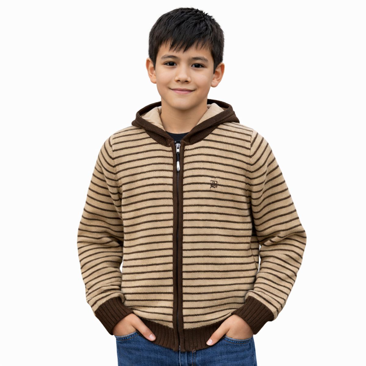 FALCONE - Chaleco Tejido Clásico Niño B2