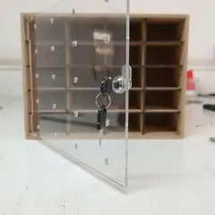 GENERICO - Locker Casillero para telefonos Celulares en las Aulas