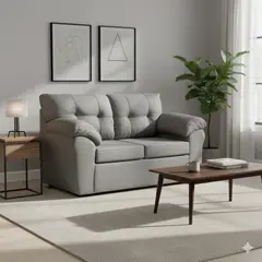 DECO OUTLET - Sofá Polonia 2 Cuerpos Tela