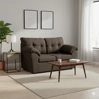 Sofá Polonia 2 Cuerpos Tela