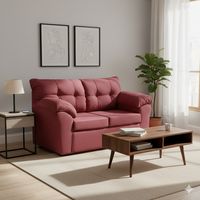 Sofá Polonia 2 Cuerpos Tela