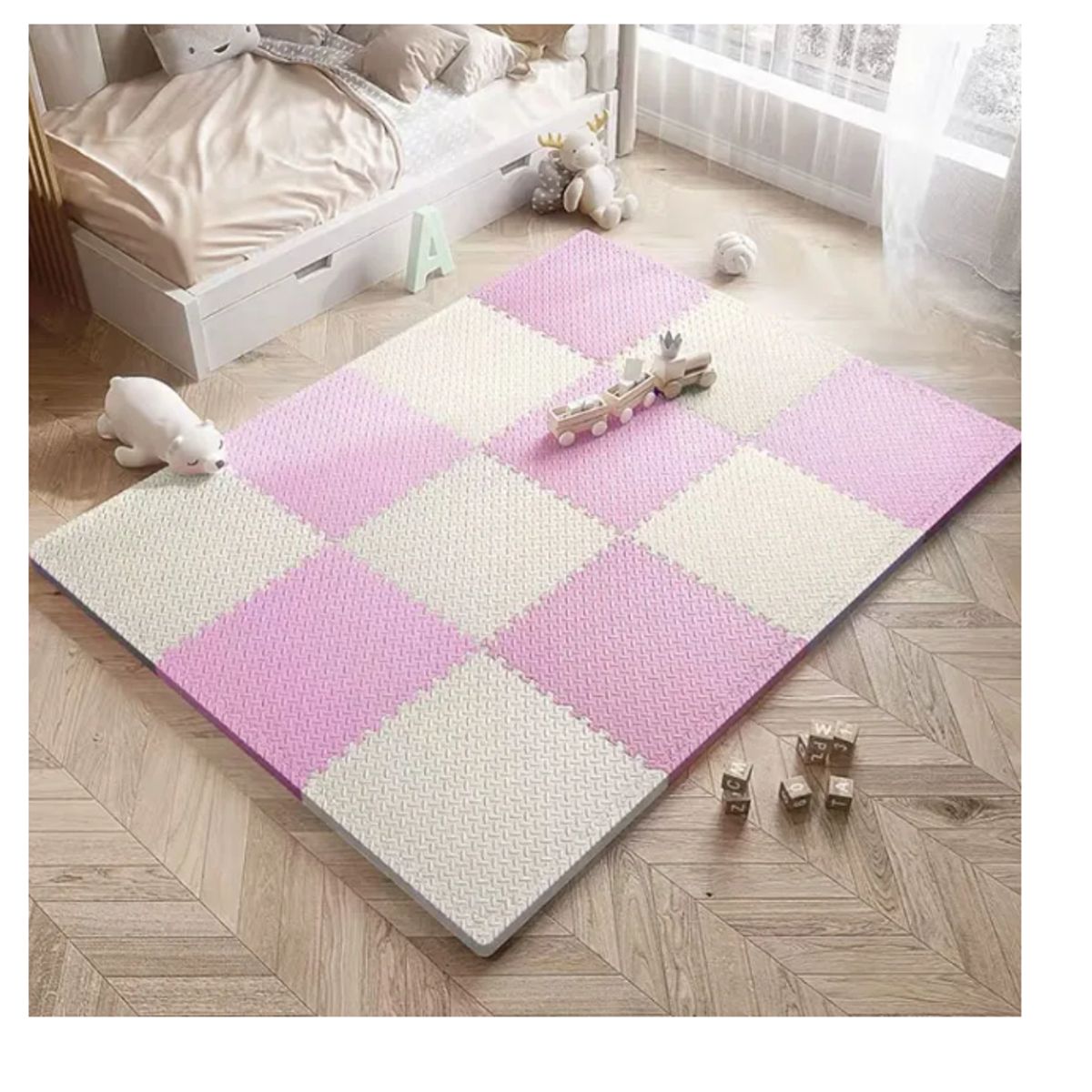 GENERICO - Set Alfombra Goma Eva Antigolpes