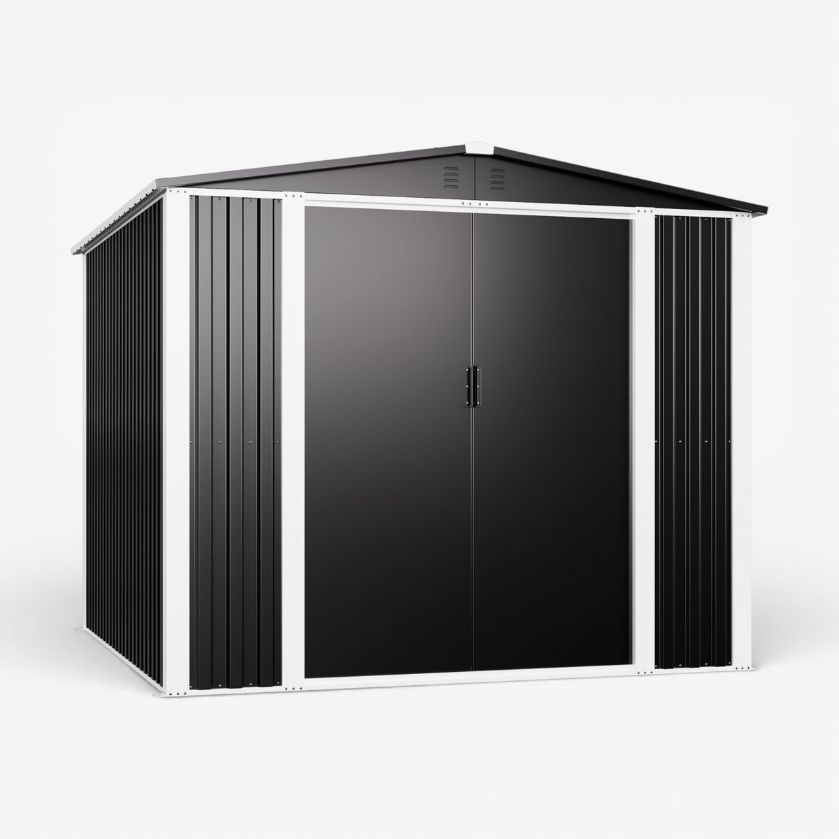 GENERICO - Bodega Exterior doble techo 240x240 5.76 M2 - Black DS-05