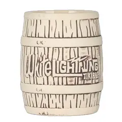 GENERICO - Vaso Tiki Barril Polinésico - Multicolor 400 ml Cerámica