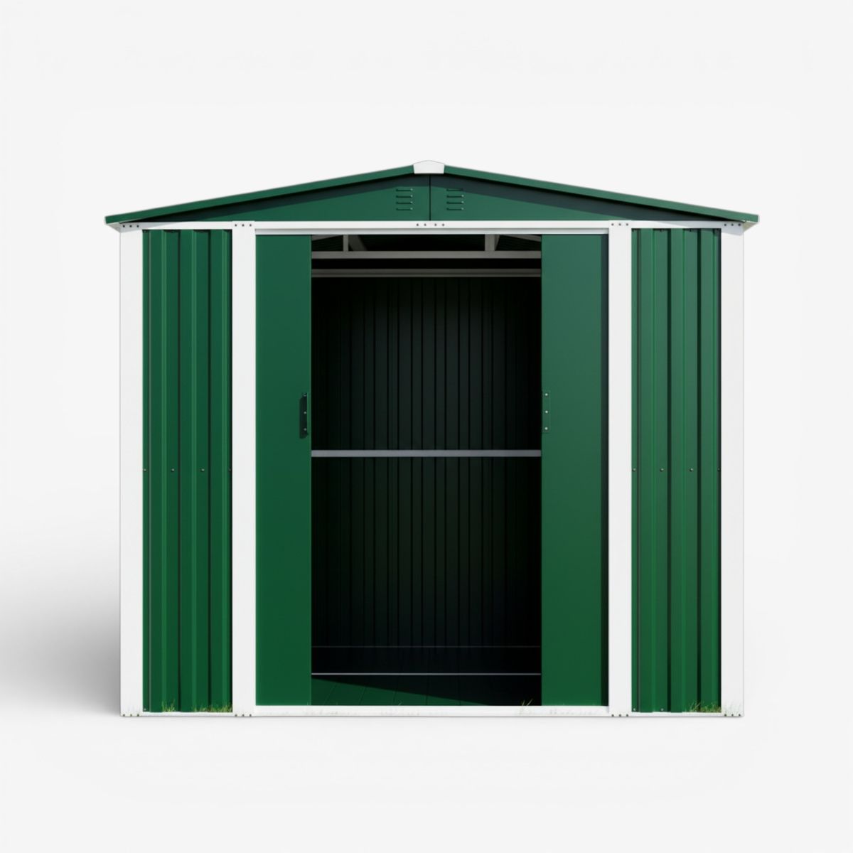 GENERICO - Bodega Exterior doble techo 240x240 5.76 M2 - Green DS-05