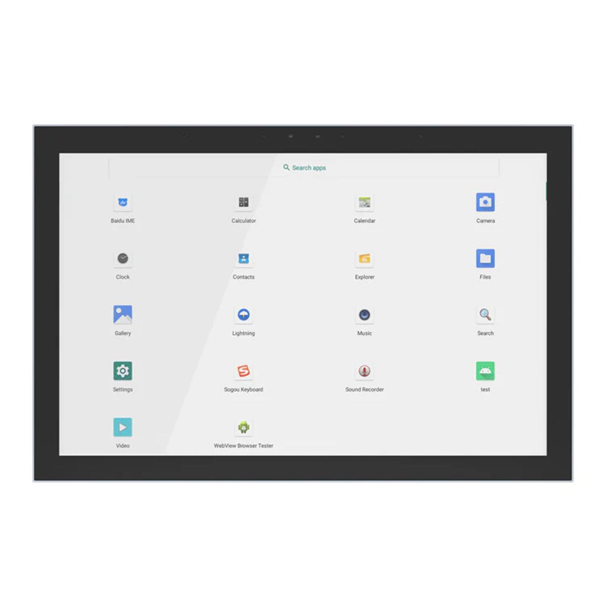 GENERICO - KDS Pantalla Táctil 21.5 para Restaurantes - Negro Plástico