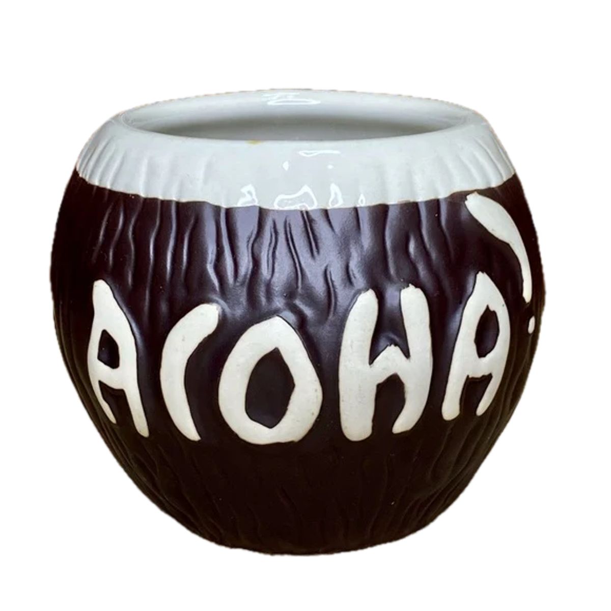 GENERICO - Vaso Tiki Aloha Coco - Multicolor 400 ml Cerámica
