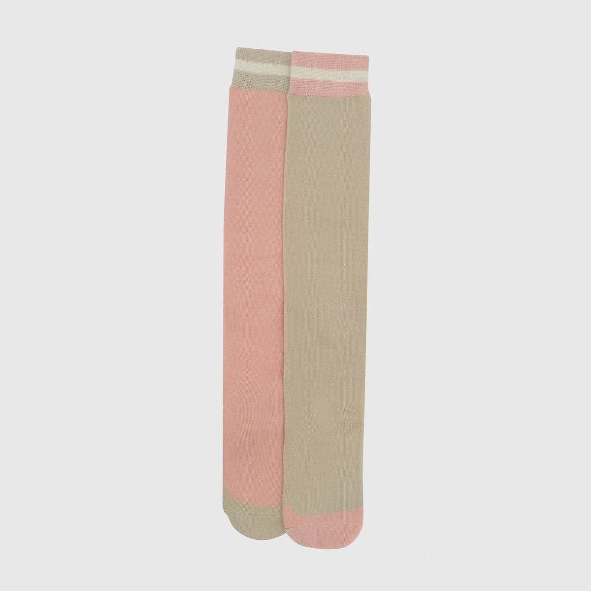 COLLOKY - Calcetin Largo Rosa Niña