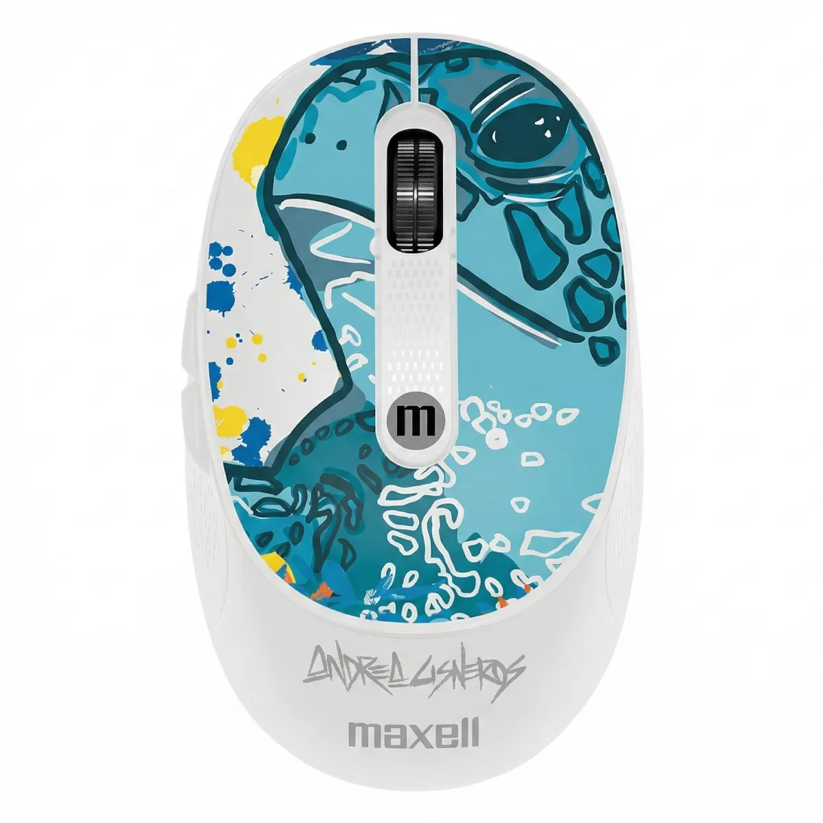 MAXELL - Mouse Inalámbrico Maxell Wild Tortuga 4000dpi Usbusb-c