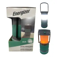 ENERGIZER - Linterna Solar Hibrida Energizer, Con Pilas Inclui, 3 Modos Verde